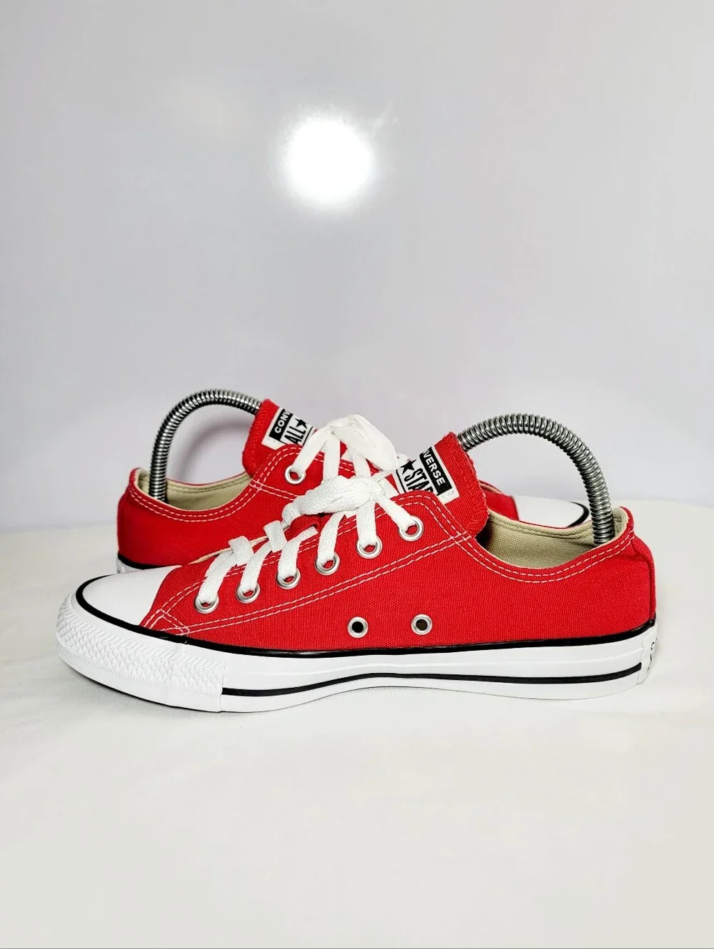 Converse Womens Size 8 low top Chuck Taylor Allstars.